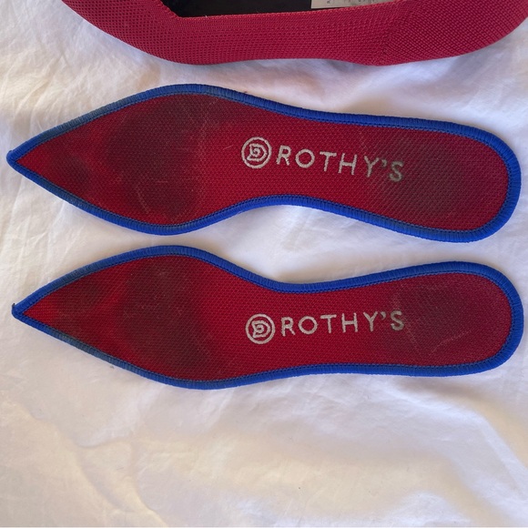 Rothy’s Red Pointed Toe Flats - Picture 6 of 6